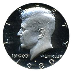 1980S Kennedy Half ICG PR70 DCAM (COI-4623)