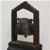 Image 2 : Large Bronze Temple Bell In Teak Stand (CLB-054)