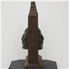Image 3 : Large Bronze Temple Bell In Teak Stand (CLB-054)