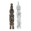 Image 1 : Pair of Carved Stone Chinese Pagan Statutes (CLB-065)