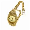 Image 4 : 10K Gold Ladies Geneve Nugget Watch Retail $1350 (WAT-041)
