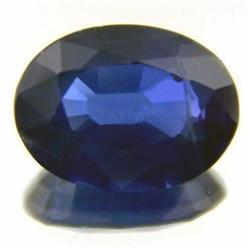 APPRAISED $3525 DEEP Blue Natural Ceylon Sapphire 1.41ct (JEW-396)