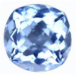 31ct Premium AAA Santa Maria Blue Cushion Quartz Brazil (GEM-12862)
