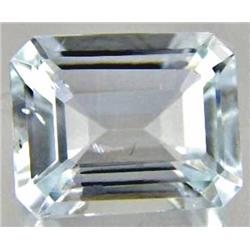 2.84ct 10X8mm Emerald Cut Aquamarine RETAIL $1750 (GEM-0395)