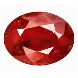 1.11ct Oval Cut Red Orange Padparascha Sapphire (GEM-12449)