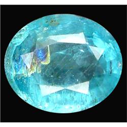 1.65ct Oval Cut Blue Green Natural Apatite VS (GEM-12589)