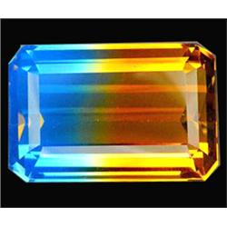 20.65ct   Exceptional Octagon Bi Color Citrine (GEM-12670)