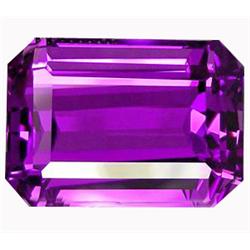 31.45ct   Exquisite Octagon Purple Amethyst (GEM-13239)
