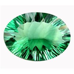 32.55ct Ravishing Green Flourite Ova Gem (GEM-13033)
