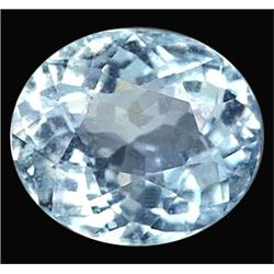 3.07ct   Flash Natural Sky Blue Aquamarine Unheated Gem (GEM-12826)