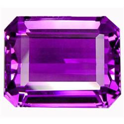 28.45ct   Premium  Octagon Purple Amethyst (GEM-13231)