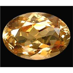 12.41ct Oval Cut Top AAA Imperial Topaz VVS (GEM-12493)