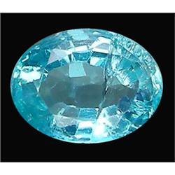 1.47ct Oval Cut Blue Green Natural Apatite VS (GEM-12426)