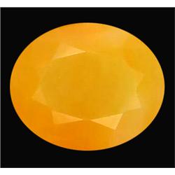 11.39ct Oval Cut Top Aaa Yellow Opal (GEM-12405)