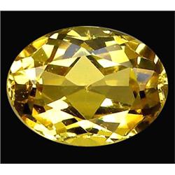 1.28ct Top AAA Oval Yellow Beryl Tanzania VS (GEM-12467)