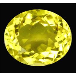 7.85ct AAA Yellow Oval Cut Citrine (GEM-12443)