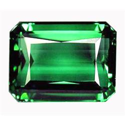 18.15ct Green Tourmaline Quartz Octagon Gem (GEM-13035)