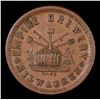 Image 3 : 1863 Philip Best Lager Beer Empire Brewery Wisconsin Civil War Token F-510C-1a1 1c Grades Select Unc