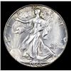 Image 2 : 1946-d Walking Liberty Half Dollar 50c Grades Select+ Unc