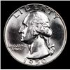Image 2 : 1950-p Washington Quarter 25c Grades GEM+ Unc
