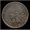 Image 2 : 1879 Indian Cent 1c Grades VF Details