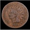 Image 2 : 1879 Indian Cent 1c Grades vg+