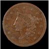 Image 2 : 1837 Head of 1838 Coronet Head Large Cent 1c Grades vf+