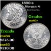 Image 1 : 1890-s Morgan Dollar $1 Grades Select+ Unc