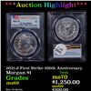 Image 1 : ***Auction Highlight*** PCGS 2021-d Morgan Dollar First Strike 100th Anniversary $1 Graded ms69 By P