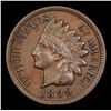 Image 2 : 1899 Indian Cent 1c Grades xf+
