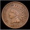 Image 2 : 1907 Indian Cent 1c Grades Select AU