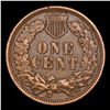 Image 3 : 1907 Indian Cent 1c Grades Select AU