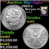Image 1 : ***Auction Highlight*** 1883-s Morgan Dollar $1 Graded Select Unc By USCG (fc)