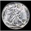 Image 2 : 1941-d Walking Liberty Half Dollar 50c Grades Select Unc