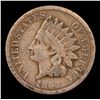 Image 2 : 1863 Indian Cent 1c Grades vf+
