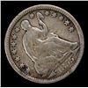 Image 2 : 1855-p Seated Liberty Half Dime 1/2 10c Grades VF Details