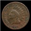 Image 2 : 1879 Indian Cent 1c Grades vg+