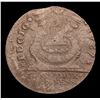 Image 2 : ***Auction Highlight*** 1787 Fugio 1C United States, 4 Cinq Colonial Cent Mint Error 1c Graded vg10 