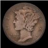 Image 2 : 1925-d Mercury Dime 10c Grades f+