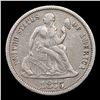 Image 2 : 1875-p Seated Liberty Dime 10c Grades vf++