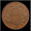 Image 2 : 1865 Two Cent Piece 2c Grades vf++