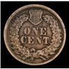Image 3 : 1863 Indian Cent 1c Grades vg+