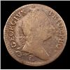 Image 2 : 1783 Georgivs Triumpho Token Colonial Cent GW-54, Baker-7 R-3 1c Graded f15 By SEGS