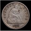 Image 2 : 1876-p Seated Liberty Quarter 25c Grades vf++