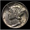 Image 2 : 1944-p Mercury Dime 10c Grades Choice AU/BU Slider
