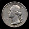 Image 2 : 1932-p Washington Quarter 25c Grades Choice AU