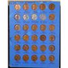 Image 3 : Complete Lincoln 1c Whitman folder #2, 1941-1975, 83 coins.