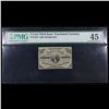 Image 2 : 1865 US Fractional Currency 3c Third Issue fr-1226 Washingon Light Background Graded xf45 By PMG