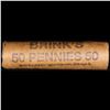 Image 4 : Mixed small cents 1c orig shotgun roll, 1919-s Wheat Cent, 1897 Indian Cent other end, Brinks Wrappe