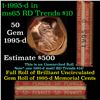 Image 1 : Shotgun Lincoln 1c roll, 1995-d 50 pcs Wrapper
